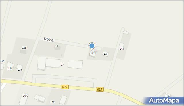 Rzekuń, Rolna, 10, mapa Rzekuń