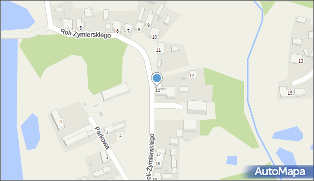 Sądów, Roli-Żymierskiego Michała, gen., 14, mapa Sądów