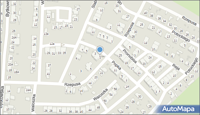 Siemianowice Śląskie, Rodziny Dembińskich, 1, mapa Siemianowice Śląskie