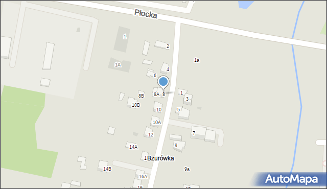Sochaczew, Rozlazłowska, 8, mapa Sochaczew