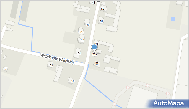 Sokołów, Rodzinna, 57a, mapa Sokołów