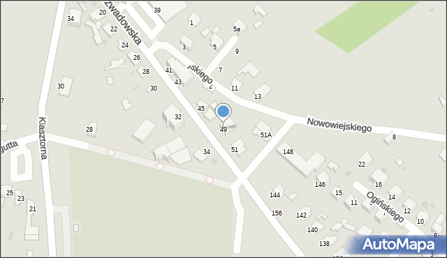 Stalowa Wola, Rozwadowska, 49, mapa Stalowa Wola