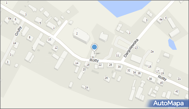 Strzepcz, Rotty Józefa, ks., 9a, mapa Strzepcz