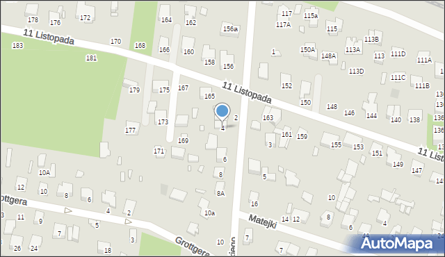 Sulejówek, Rozwadowskiego Tadeusza, gen., 4, mapa Sulejówek