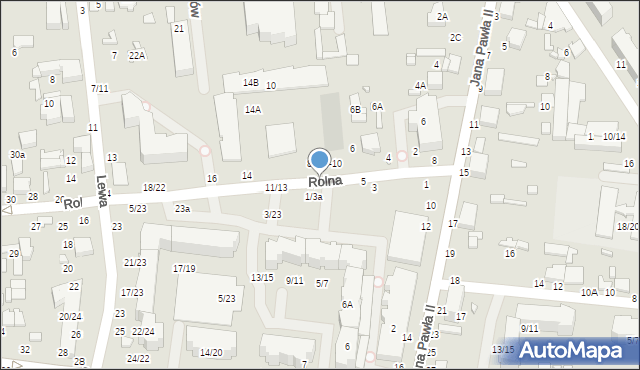 Tomaszów Mazowiecki, Rolna, 7A, mapa Tomaszów Mazowiecki