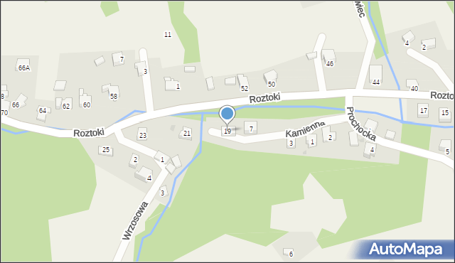 Tresna, Roztoki, 19, mapa Tresna