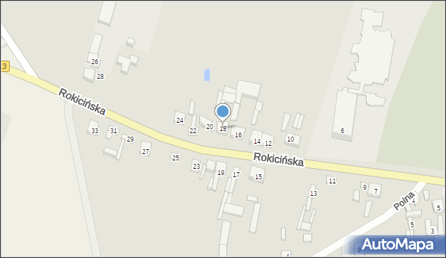 Ujazd, Rokicińska, 18, mapa Ujazd