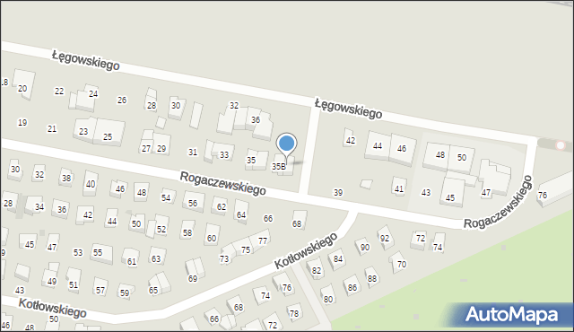 Wejherowo, Rogaczewskiego Feliksa, 35C, mapa Wejherowo