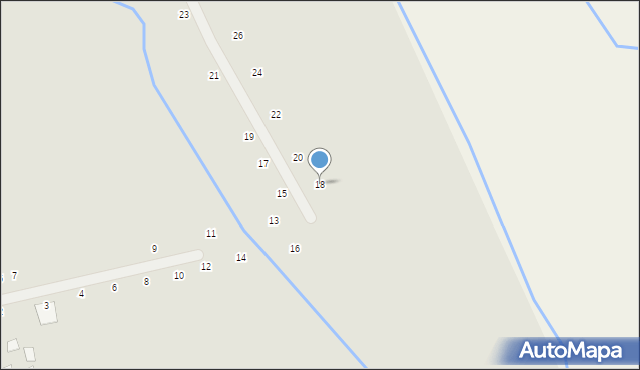 Wiskitki, Rodzinna, 18, mapa Wiskitki