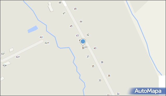 Wiskitki, Rodzinna, 39, mapa Wiskitki