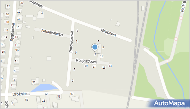 Wrocław, Rozjazdowa, 3, mapa Wrocławia