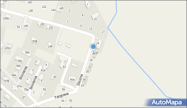 Zabierzów, Rodziny Poganów, 50j, mapa Zabierzów