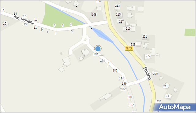 Ilkowice, Rudno, 172, mapa Ilkowice