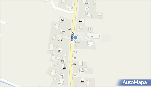 Ilkowice, Rudno, 197, mapa Ilkowice