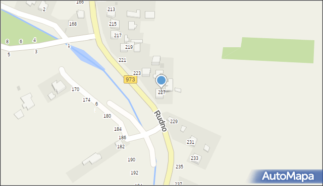 Ilkowice, Rudno, 227, mapa Ilkowice