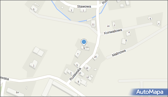 Karpniki, Rudawska, 9, mapa Karpniki