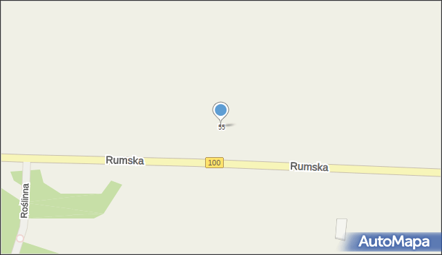 Kazimierz, Rumska, 55, mapa Kazimierz