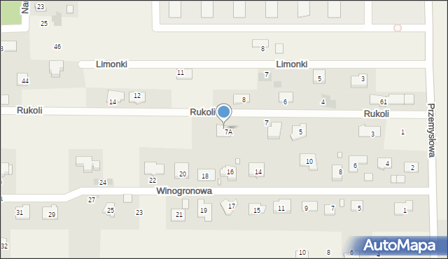 Rozalin, Rukoli, 9, mapa Rozalin