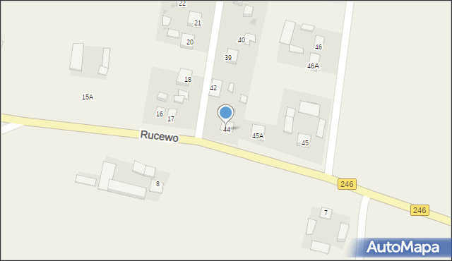 Rucewo, Rucewo, 44, mapa Rucewo