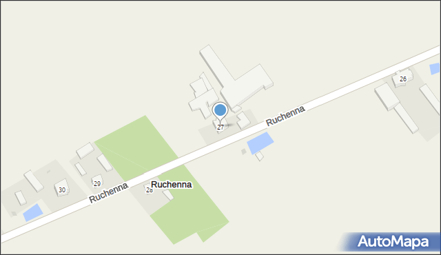 Ruchenna, Ruchenna, 27, mapa Ruchenna
