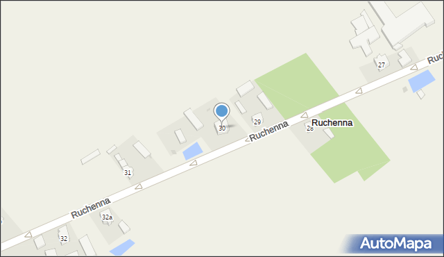 Ruchenna, Ruchenna, 30, mapa Ruchenna