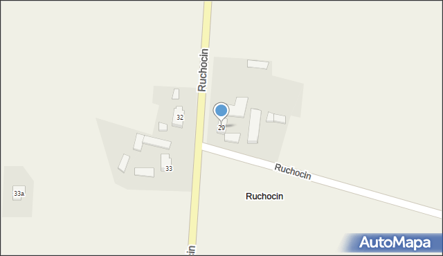 Ruchocin, Ruchocin, 29, mapa Ruchocin