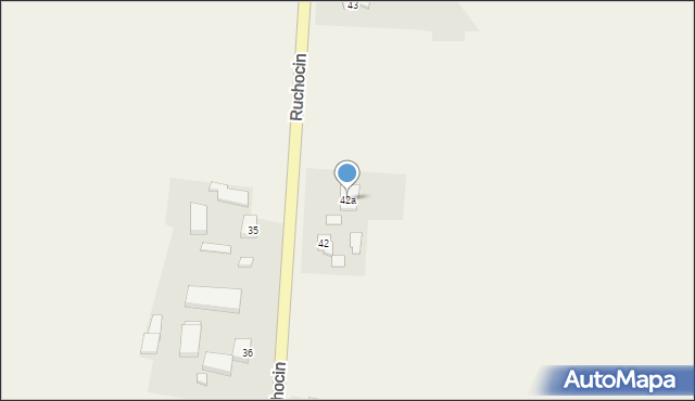 Ruchocin, Ruchocin, 42a, mapa Ruchocin