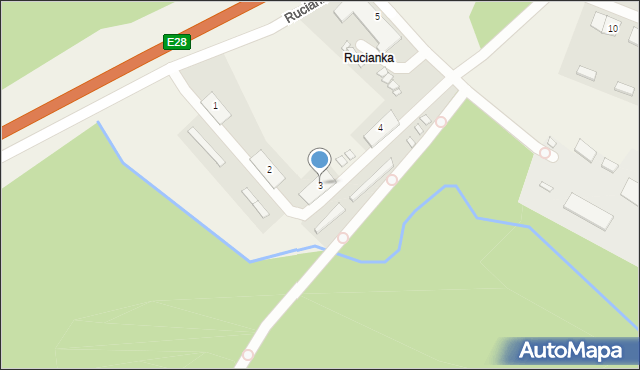 Rucianka, Rucianka, 3, mapa Rucianka