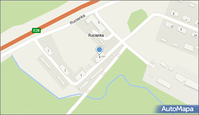 Rucianka, Rucianka, 4, mapa Rucianka