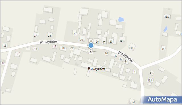 Ruczynów, Ruczynów, 24, mapa Ruczynów