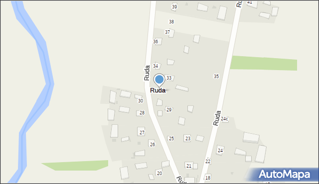 Ruda, Ruda, 32, mapa Ruda