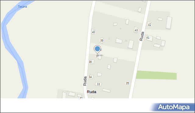 Ruda, Ruda, 37, mapa Ruda