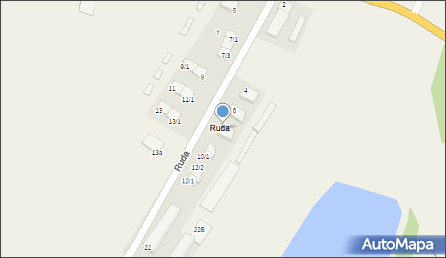 Ruda, Ruda, 8, mapa Ruda