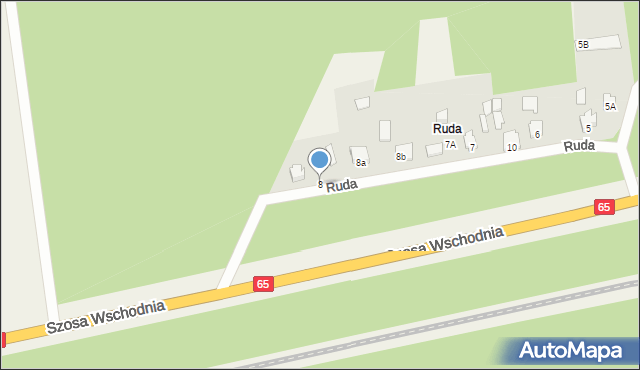 Ruda, Ruda, 8, mapa Ruda