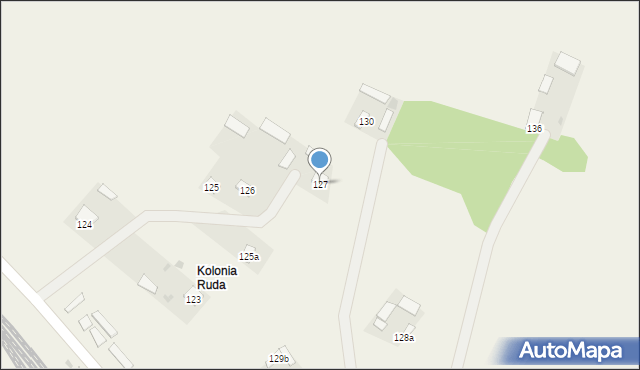 Ruda, Ruda, 127, mapa Ruda