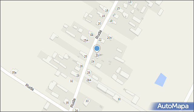 Ruda, Ruda, 23, mapa Ruda