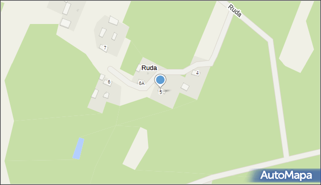 Ruda, Ruda, 5, mapa Ruda