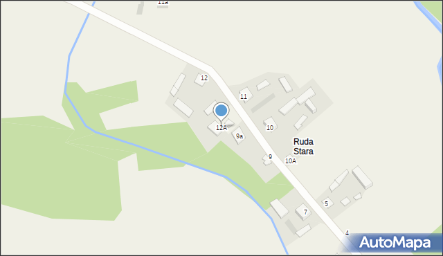 Ruda, Ruda, 12A, mapa Ruda