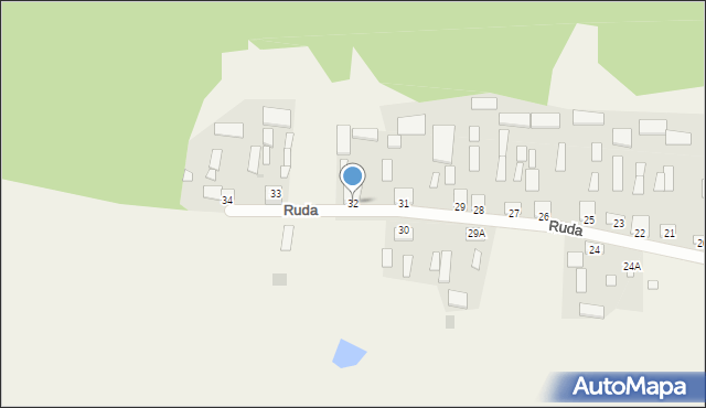 Ruda, Ruda, 32, mapa Ruda