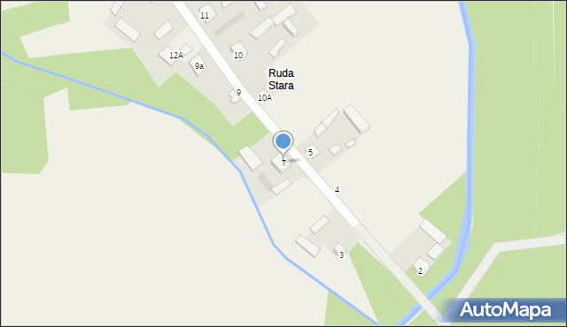 Ruda, Ruda, 7, mapa Ruda