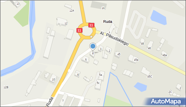 Ruda, Ruda, 4, mapa Ruda