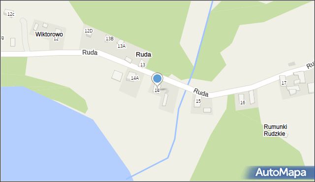 Ruda, Ruda, 14, mapa Ruda