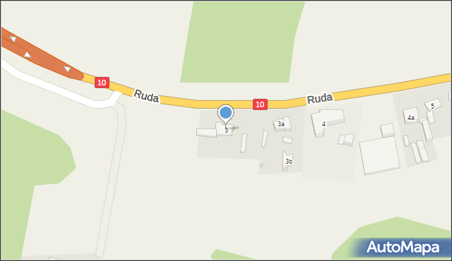 Ruda, Ruda, 3, mapa Ruda