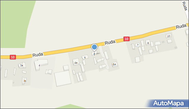 Ruda, Ruda, 6, mapa Ruda