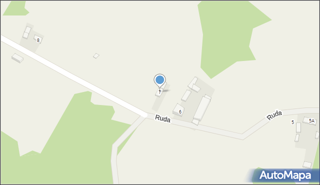 Ruda, Ruda, 7, mapa Ruda