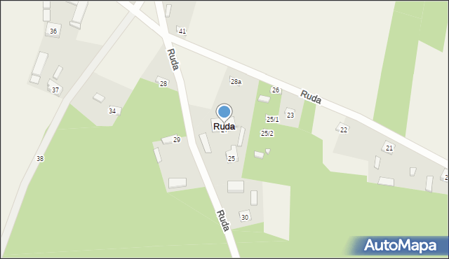 Ruda, Ruda, 27, mapa Ruda