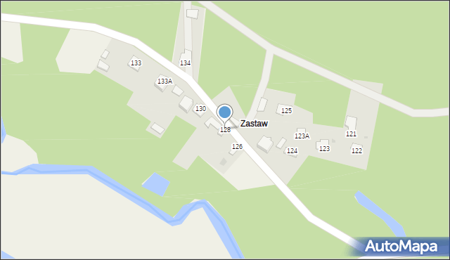 Ruda Białaczowska, Ruda Białaczowska, 128, mapa Ruda Białaczowska