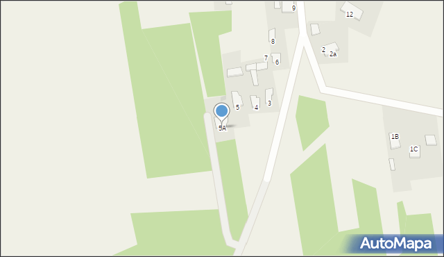 Ruda Białaczowska, Ruda Białaczowska, 5A, mapa Ruda Białaczowska