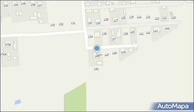 Ruda Łańcucka, Ruda Łańcucka, 148, mapa Ruda Łańcucka