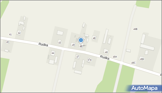 Ruda-Opalin, Ruda-Opalin, 46, mapa Ruda-Opalin